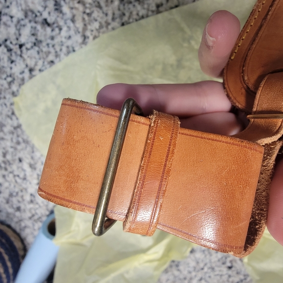 Louis Vuitton Vachetta Luggage Tag and Strap with silver-tone hardware - Picture 10 of 13